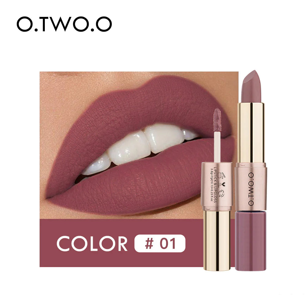O.TWO.O 2IN1 Matte Lipstick & Liquid