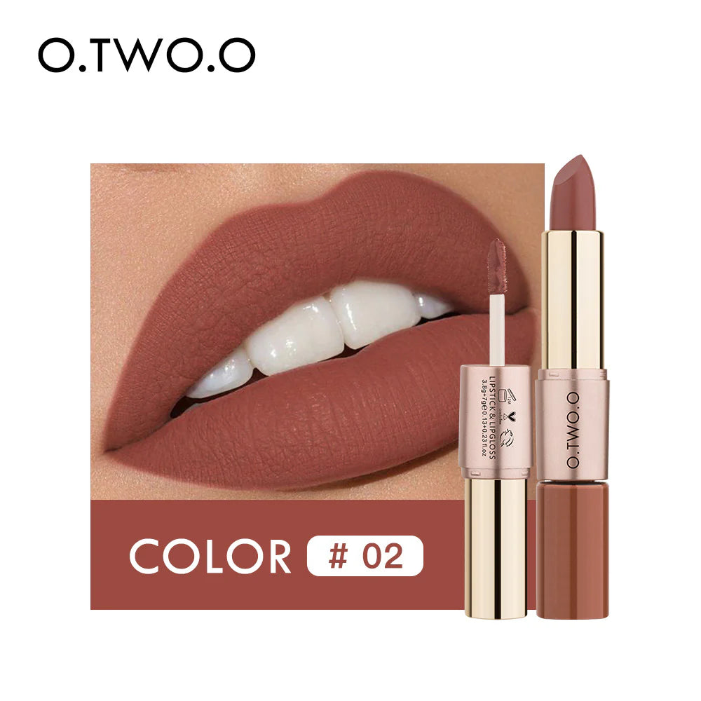 O.TWO.O 2IN1 Matte Lipstick & Liquid