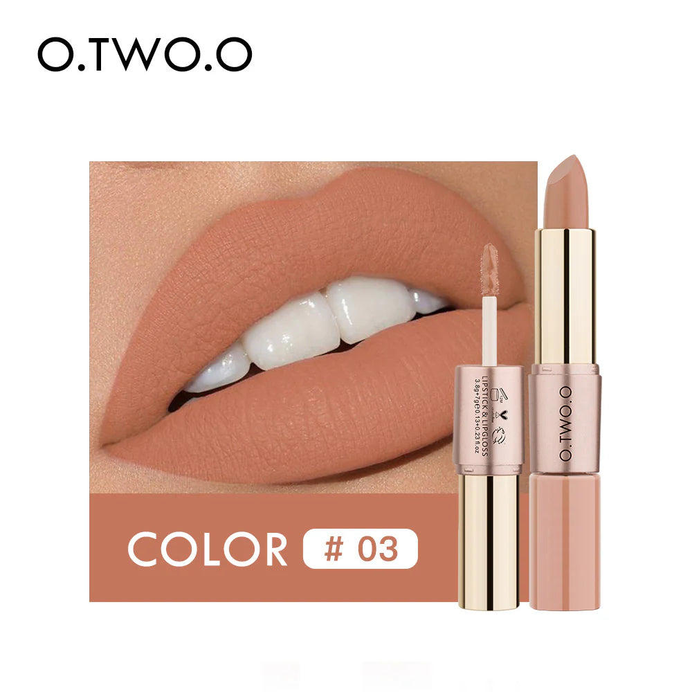 O.TWO.O 2IN1 Matte Lipstick & Liquid