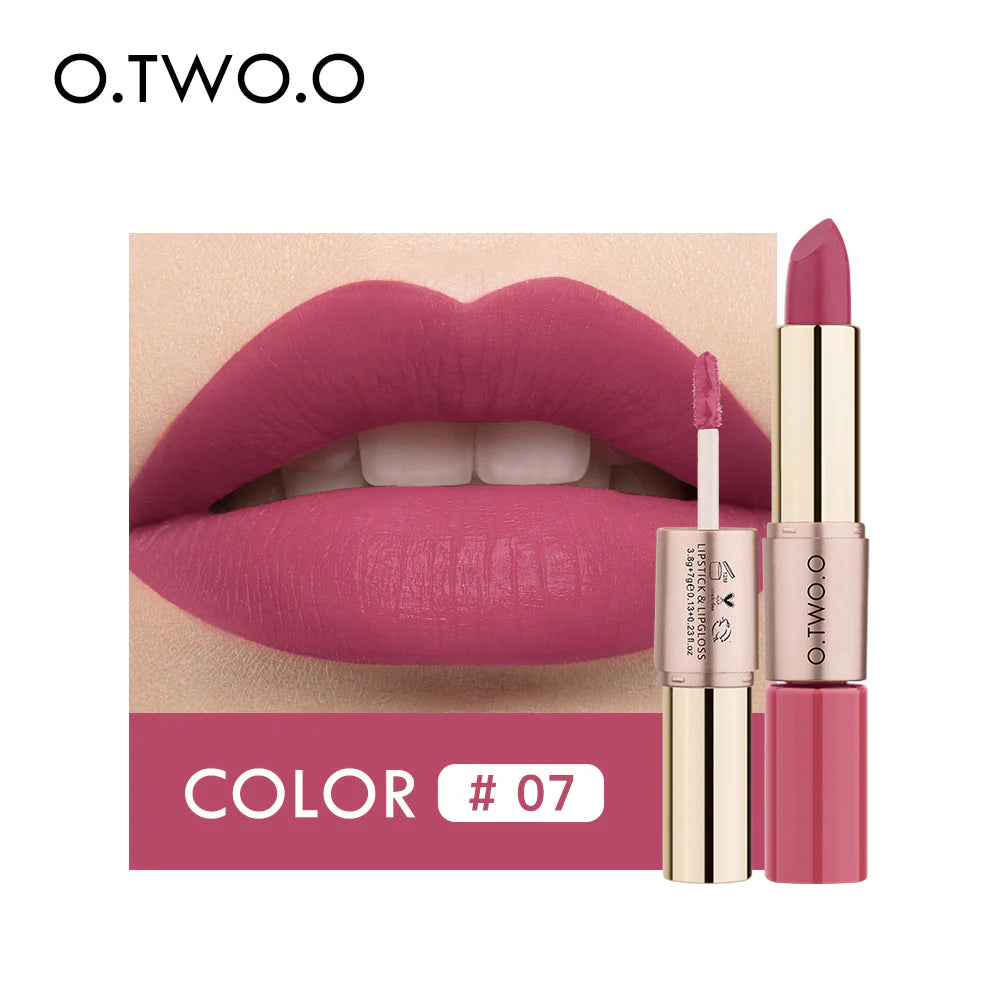 O.TWO.O 2IN1 Matte Lipstick & Liquid