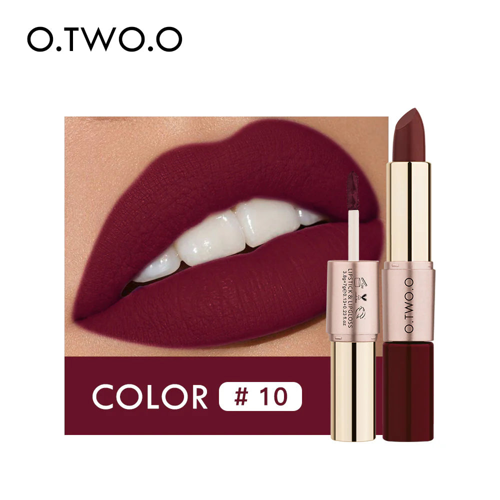 O.TWO.O 2IN1 Matte Lipstick & Liquid