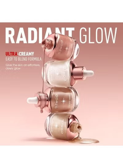 O.TWO.O Haute Galaxy swirl liquid highlighter
