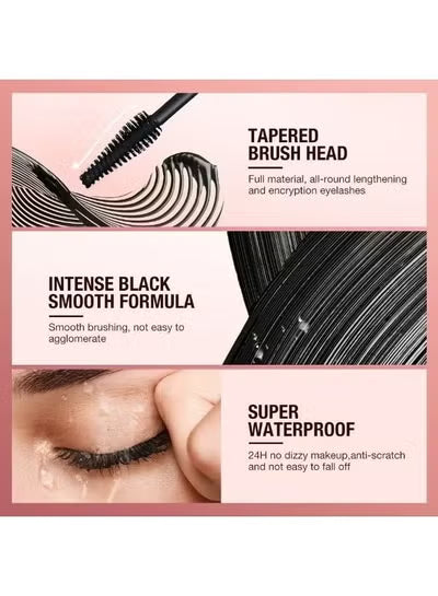 O.TWO.O Curly Ultra Bushy 5D Waterproof Mascara- 7GM - SC056