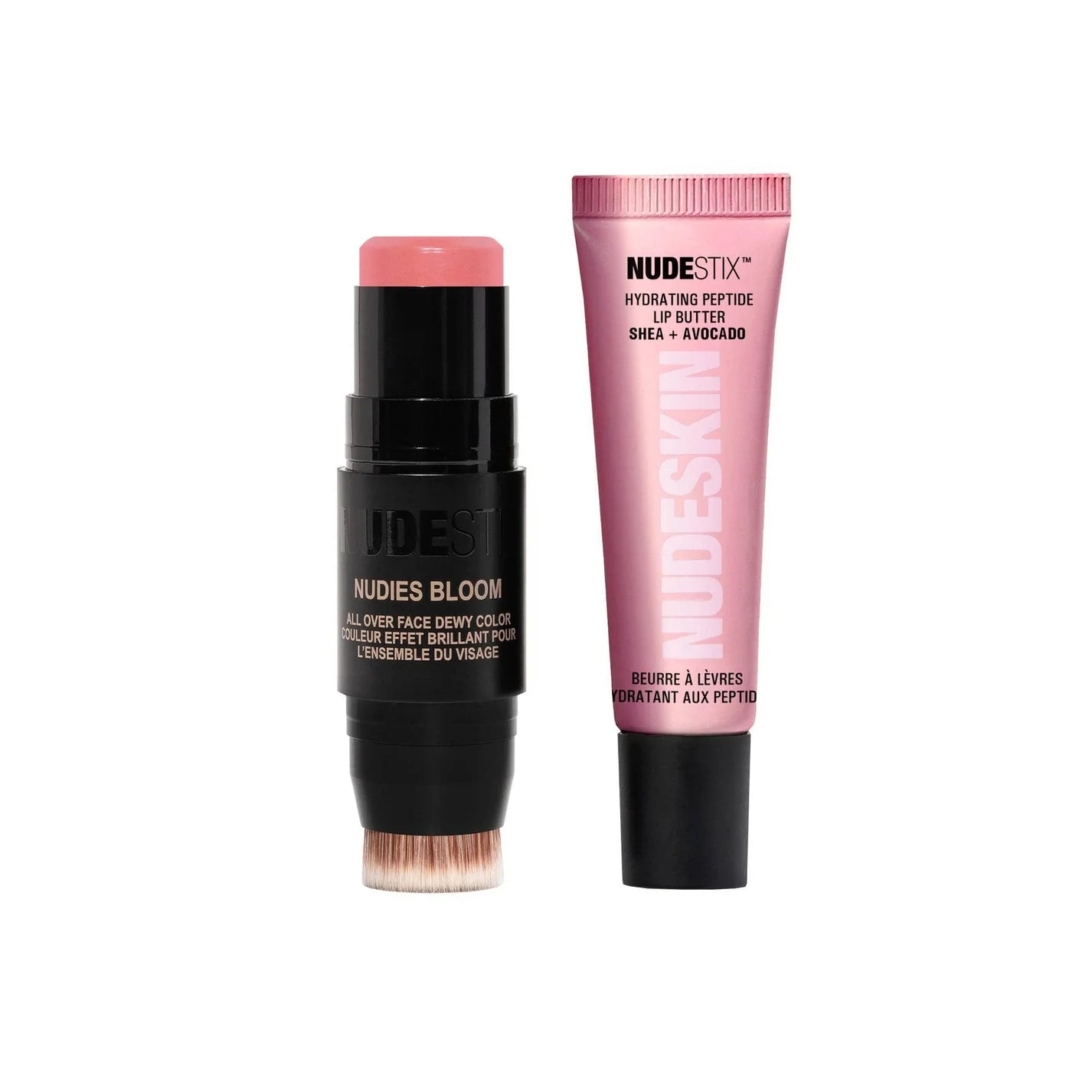 NudeStix Rosy Pink Glow Blush & Lip - Kit.