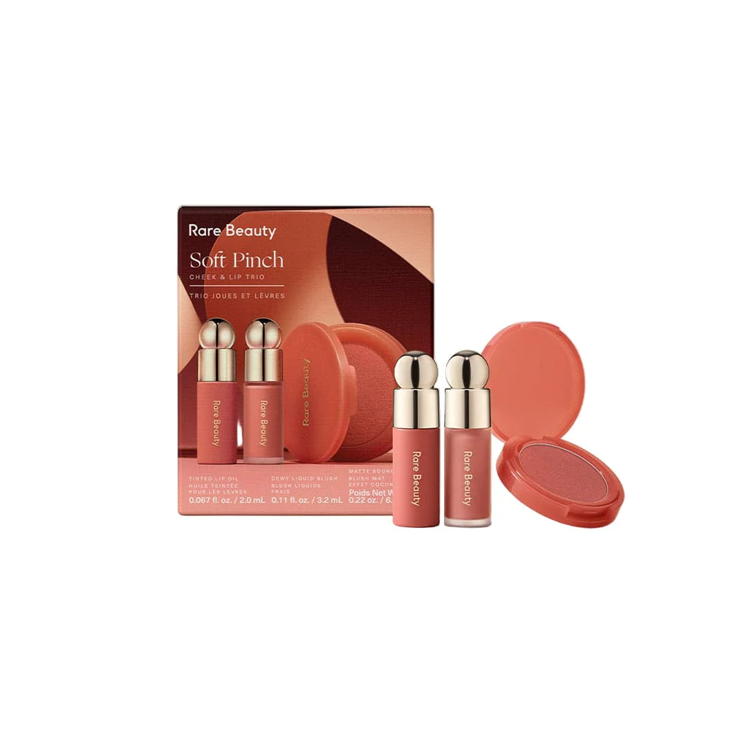 Rare Beauty Soft Pinch Cheek & Lip Trio- Set.