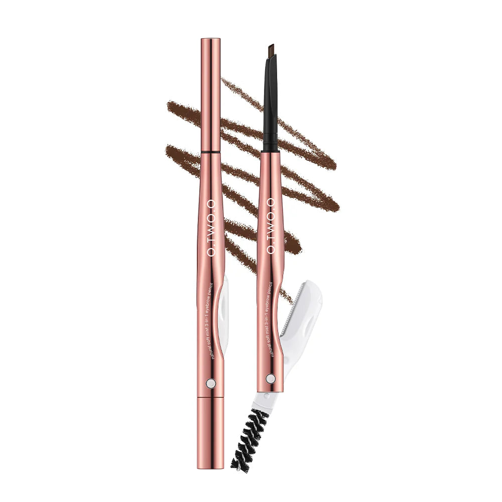 O.TWO.O Outline natural soft mist 3-in-1 eyebrow pencil