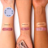 Saie Blush & Glow Liquid Blush & Highlightre -Set .