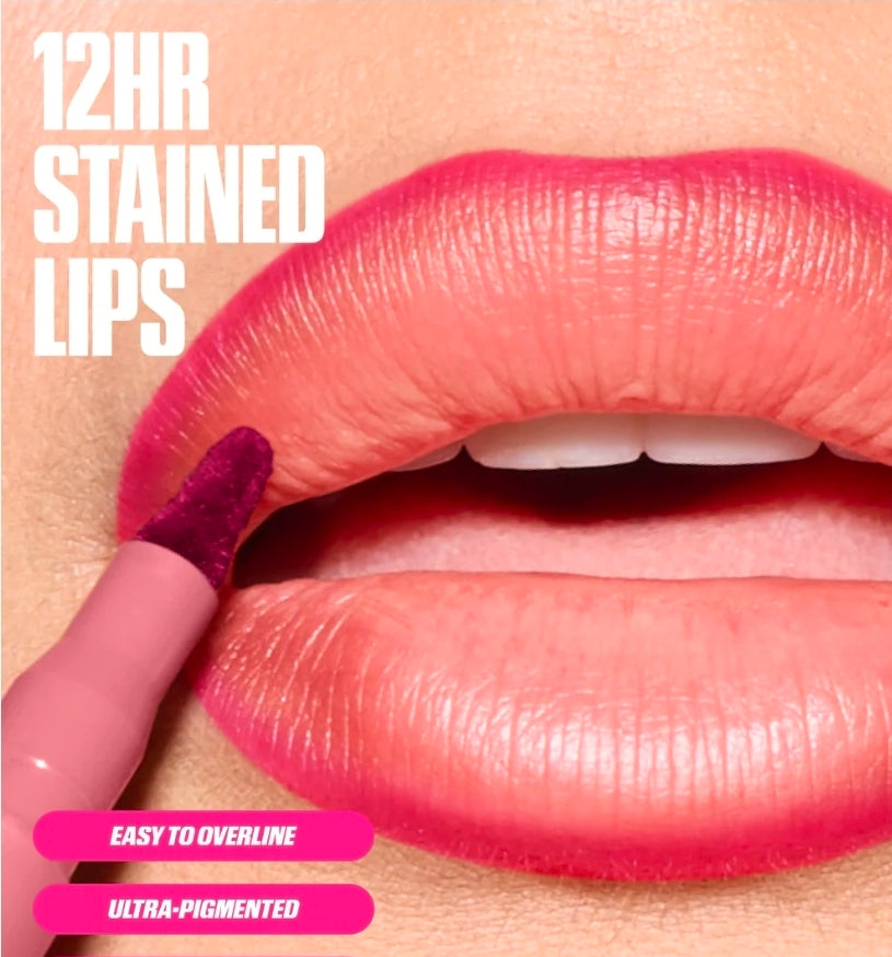 Huda Beauty Makeout Sesh Lip Duo Rosy Nudes - Set.
