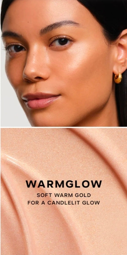 Saie Blush & Glow Liquid Blush & Highlightre -Set .