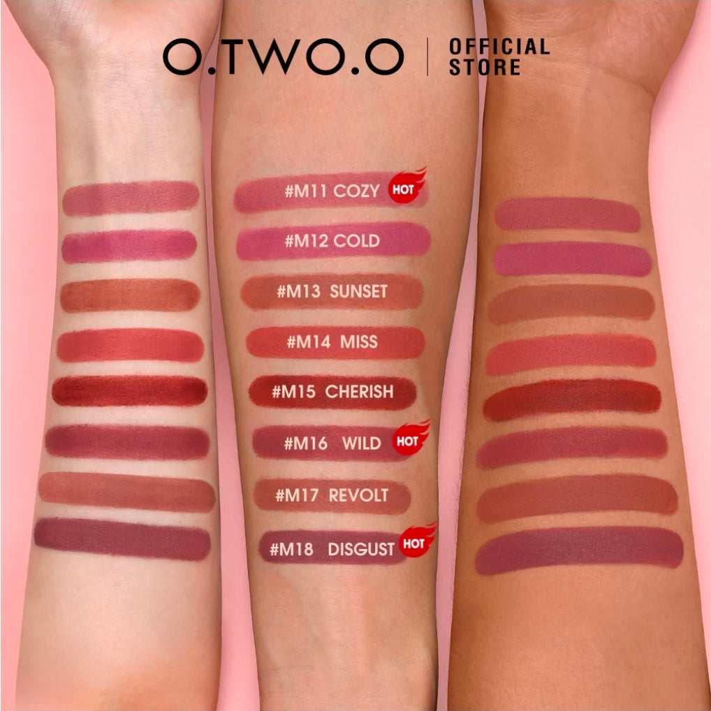 O.TWO.O Intense Misty Kiss Lock Color Matte LipStick - M16/Wild4GM - SC064