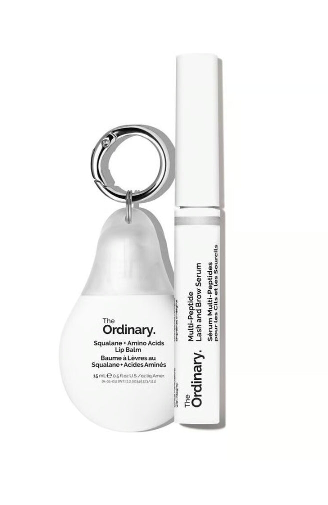 The Ordinary The Lip & Lash Set .