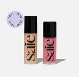 Saie Blush & Glow Liquid Blush & Highlightre -Set .