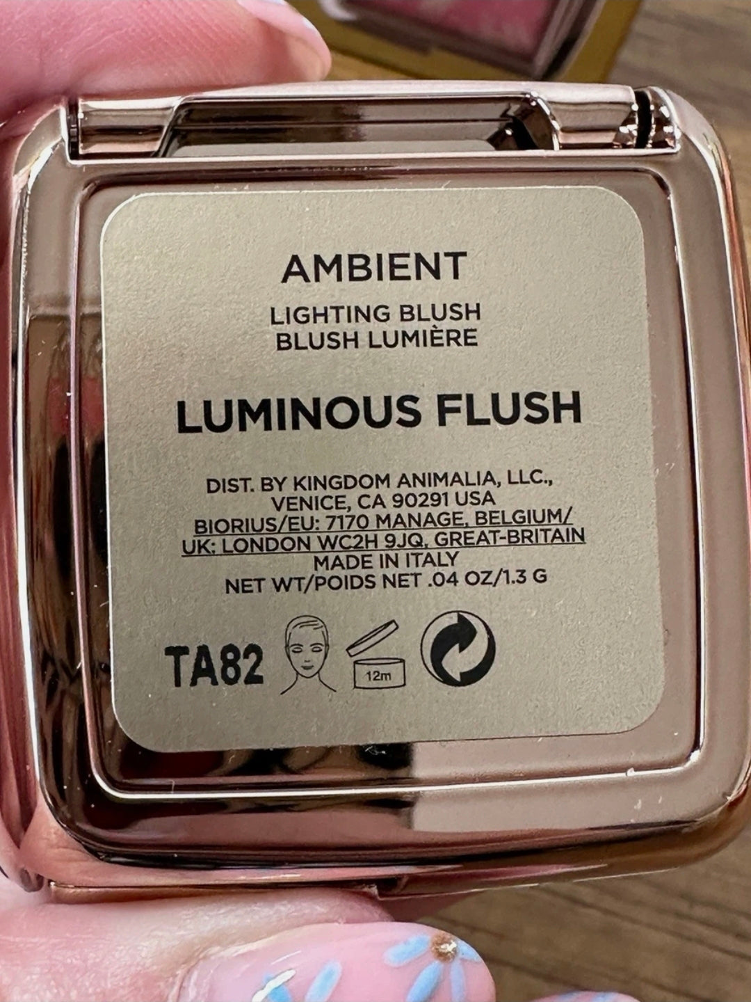 Ambient Hourglass Lighting Blush - Luminous Flush 1.3GM