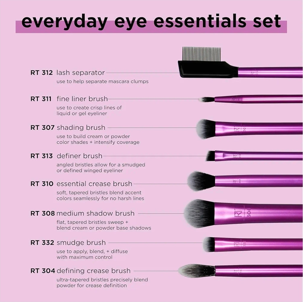 Real Techniq Everyday Essential Eye Brush Set