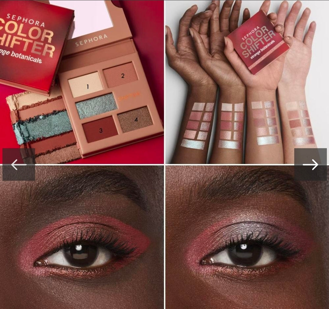 Sephora Color Shifter Strange Botanicals Eye Palette - Red Poppy (22) 5.4GM