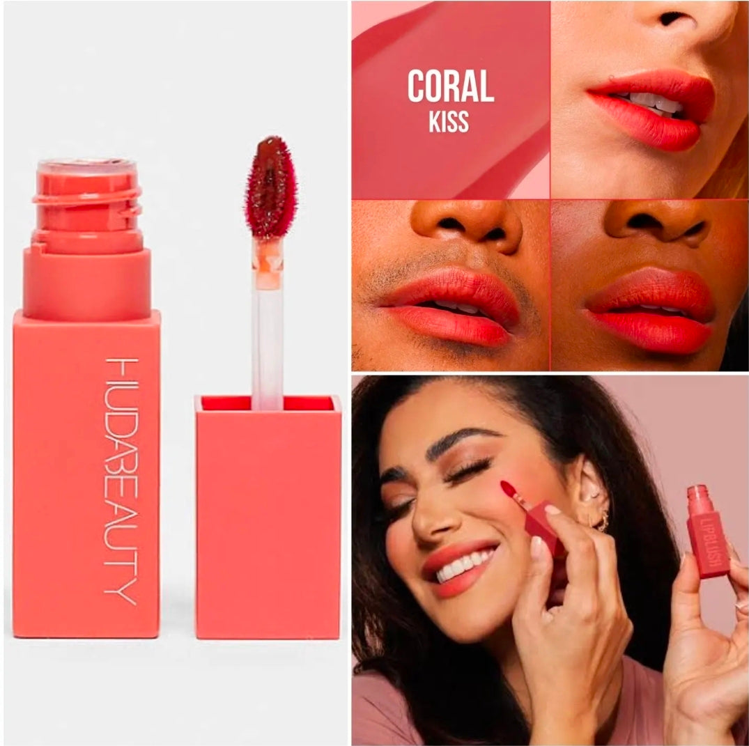 Huda Beauty Lip Blush -Coral Kiss 6ML