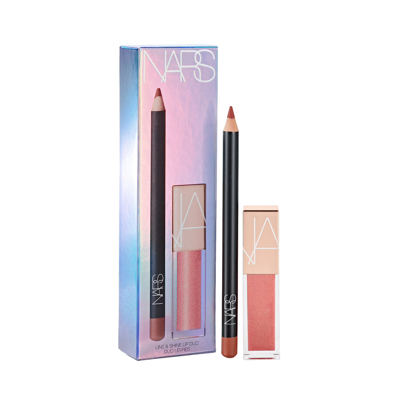 Nars Line & Shine Lip Duo Levres Rosebud/Orgasm -Set.