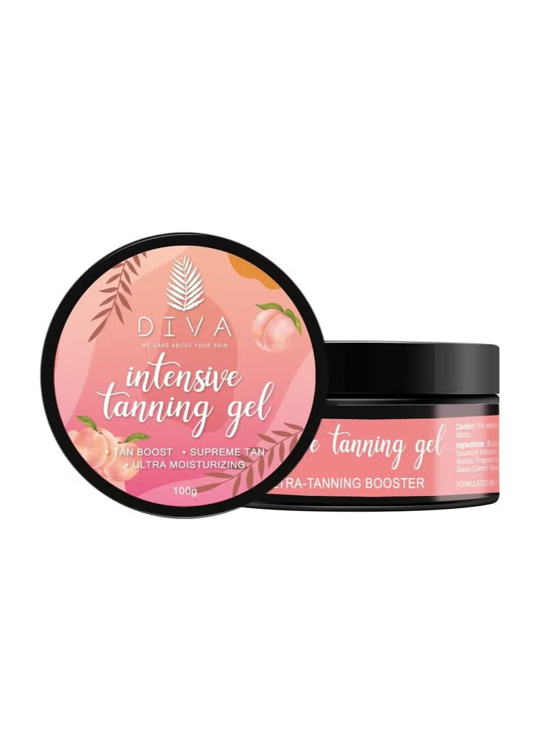 Diva Peach Insentive Tanning Gel 100GM