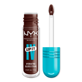 NYX Lip IV Hydrating Gloss Stain - 05 Mocha Me Wet, front tube shot