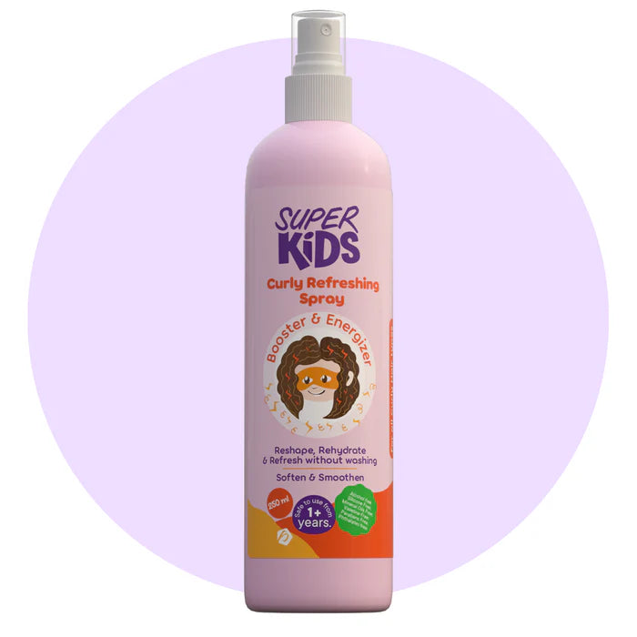 super kids curly refreshing spray 250ml