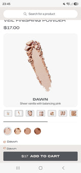 Morphe Cloudlight Finishing Powder Soft Glow Veil DAWN