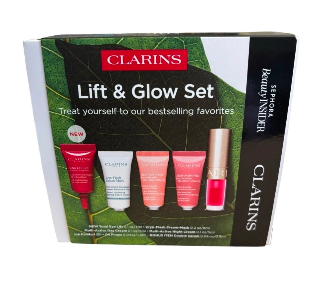 Clarins Paris Lift & Glow - Set.