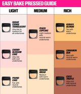 Huda Beauty Easy Bake Pressed Airbrush Matte Powder - Pound Cake 8.5g